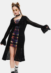 Weekend Wars Long Knit Cardigan