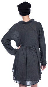 Heraldry Sunday Button Down Shirt - Black