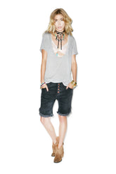 What's The Scoop Tee - Light Gray