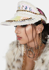 Eternal Quest Sequin Visor