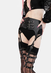 Chained To Me Garter Belt