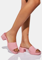 Watermelon Anyway Anyhow Block Heels