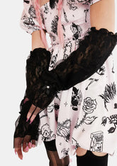 Wicked Many Thanks Lace Gloves