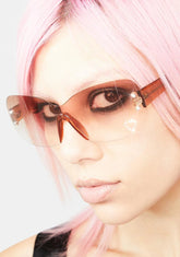 Amber Britt Shield Sunglasses