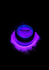 Neon Purple UV Glitter Shaker