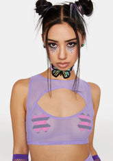 Bass Fairy Mesh Top
