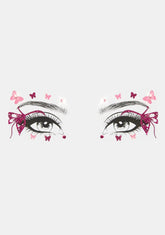Sweet And Mystical Butterfly Face Stickers