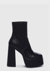On Hold Platform Boots