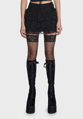 Unabashed Anger Mini Skirt