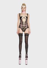 Vamp Lessons Lace Bodysuit