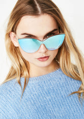 Space Sparkle Mirror Sunglasses