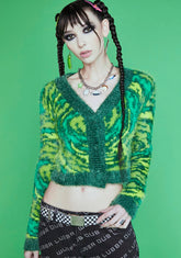 Warped Universe Fuzzy Sweater