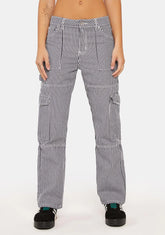 Stripe Out Cargo Pants