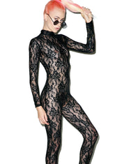 Egotist Lace Jumpsuit