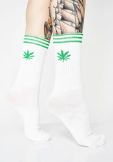 All Time High Striped Socks