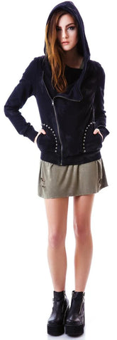 Doomsday Studded Zip Jacket