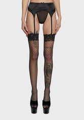 Just Can't Sleep Garter Belt