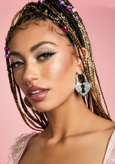 Hope I'm Lucky Lock Earrings