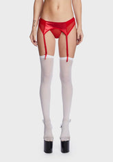 Spicy Overtime Pay Garter Belt