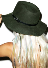 Buckle Up Hat - Dark Green
