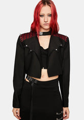 Studded Moto Jacket