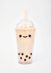 Pearl Boba Tea Reusable Tumbler