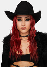 Classic Act Vegan Leather Cowboy Hat