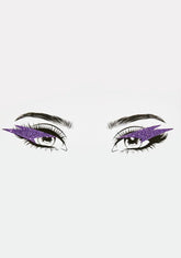 Violet Lightning Strikes Eye Decoration Set