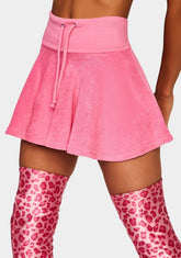 Pink Not Ur School Grl Mini Skirt