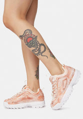 Disruptor II Rusted Leather Sneakers