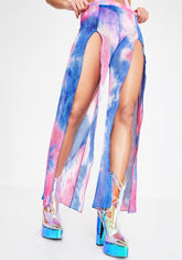 Cognac Lilac Fly-Away Pants