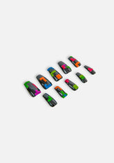 Tetris Press On Nails