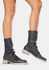 Sutton Tight Slouch Leather Boots