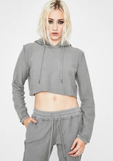 Switchin' Up Crop Hoodie