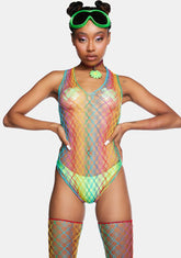 Rainbow Sweet Revenge Bodystocking Set
