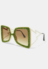 Dude Act Fast Oversized Sunglasses