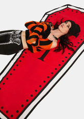 Red Coffin Beach Towel