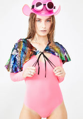 On Fire Sequin Cape
