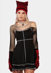House Of Pain Chain Mini Dress