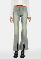 Sliding Doors Pinstripe Pants