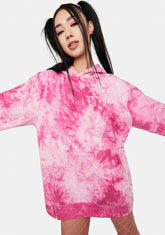 Rose Blend Everyday Tie Dye Hoodie