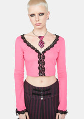 Candy Highly Selective Thermal Crop Top