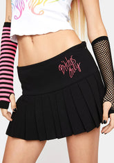 Diva Squad Pleated Mini Skirt