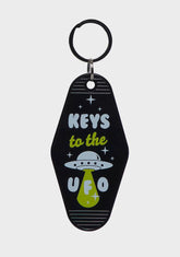 Keys To The UFO Motel Keychain