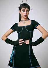 Faster Than Sound Mini Dress