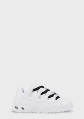 White D3 OG Sneakers