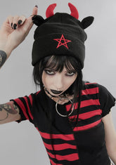Kickin It Goat Horn Beanie