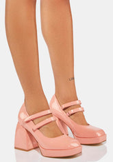 Diva You Show Off Block Heels