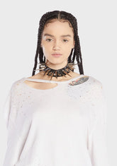 Nightfall Spiked Choker