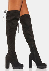 No Role Models Knee High Boots